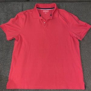 Club room red polo